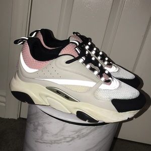 DIOR men B22 Pale Pink Grey calfskin